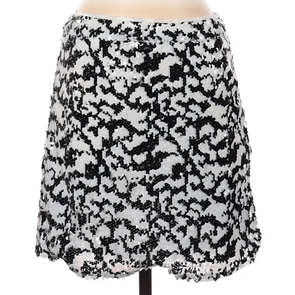 Nasty Gal Premium Sequin High-Waisted Fitted Mini Skirt, NWT - Picture 13 of 16